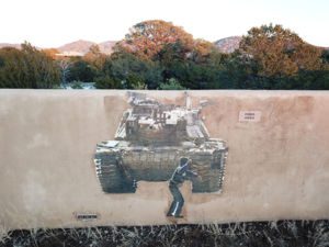 Indigenous Street Artist Takes Action in Solidarity with Palestine