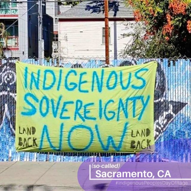 Indigenous Peoples Day of Rage 2021: Action Report – Indigenous Action ...