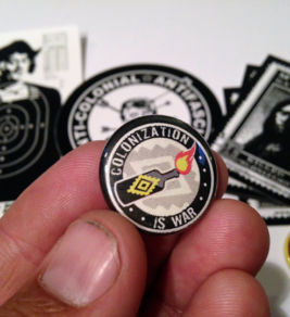 Anti-Colonial Sticker & Button Pack