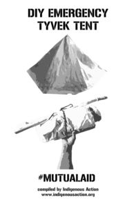 DIY Emergency Tyvek Shelter ‘zine instructions