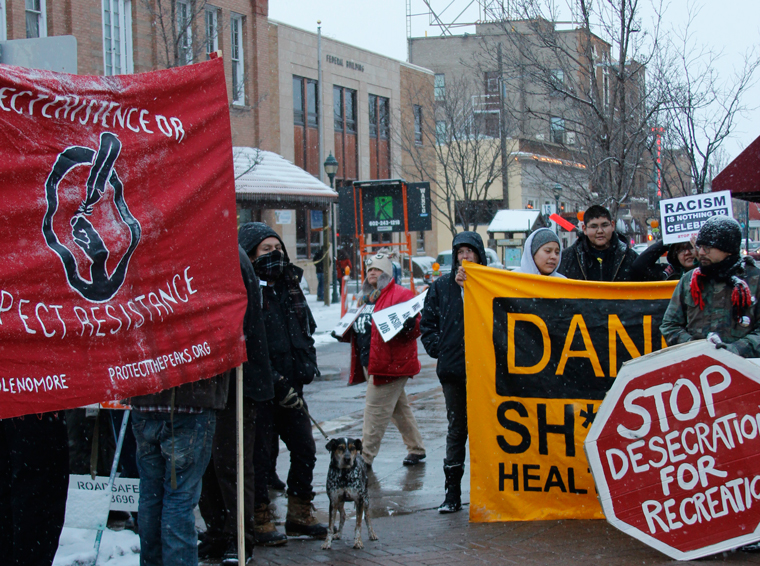 Voorbereiding Statistisch Sta op Native Youth Drummers Attacked by Snowbowl Supporter at City of Flagstaff  Ski Event – Dew Downtown – Indigenous Action Media