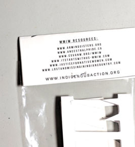 #MMIW Sticker, button, & stencil pack