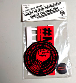 #MMIW Sticker, button, & stencil pack