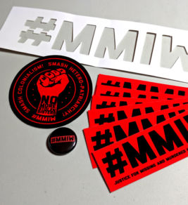 #MMIW Sticker, button, & stencil pack