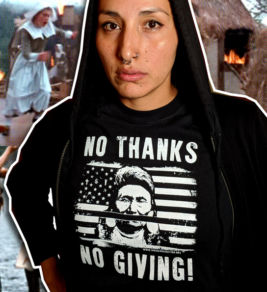No Thanks, No Giving Tshirt (Redesign)