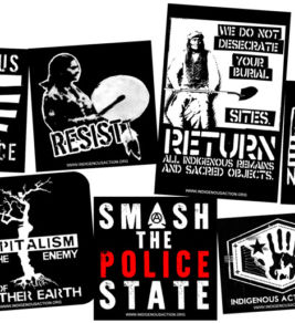 Indigenous Action Sticker Pack #01