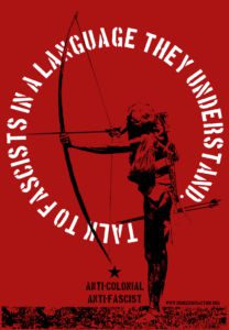 Talk to Fascists in a Language They Understand – Poster